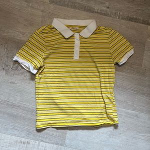 🔥 3 FOR 20$ yellow striped collars shirt